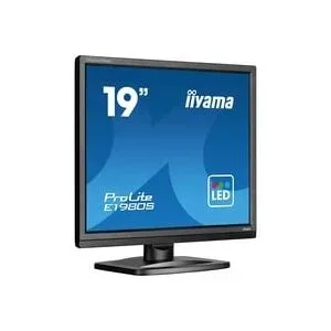 Iiyama, Iiyama ProLite E1980S-B1 LED-Monitor EEK D (A - G) 48.3 cm (19 Zoll) 1280 x 1024 Pixel 5:4 3 ms HDMI®, DisplayPort TN