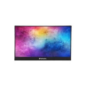 Verbatim, Verbatim PM-14 Portabler Monitor EEK A (A - G) 35.6 cm (14 Zoll) 1920 x 1080 Pixel 16:9 6 ms HDMI®, USB-A (USB 2.0),