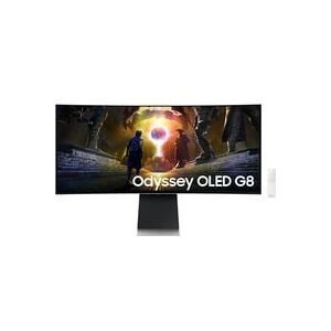 Samsung, Samsung Curved-Gaming-OLED-Monitor "S34DG850SU" 86 cm/34 ″ 3440 x 1440 px UWQHD 0,03 Reaktionszeit 175 Hz