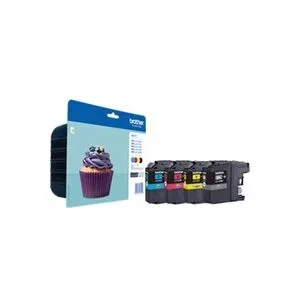 Brother, BROTHER Valuepack CMYBK LC-123VALBP DCP-J4110DW 600 Seiten