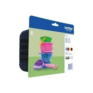 Brother, BROTHER Valuepack Tinte CMYBK LC-221VALBP MFC-J1100 260 Seiten