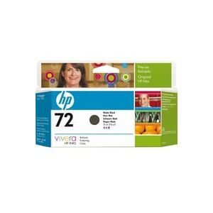 HP, HP Tintenpatrone 72 schwarz matt C9403A DesignJet T1100 130ml
