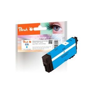 Peach, Peach E35 Druckerpatrone cy ersetzt Epson T3582, No. 35 c, C13T35824010 für z.B. Epson WorkForce Pro WF -4720 DWF, Epson WorkForce Pro WF -4720