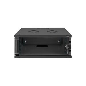Digitus, Digitus DN-38011 19 Zoll Wandgehäuse (B x H x T) 540 x 241 x 400 mm 4 HE Schwarz (RAL 9005), Schwarz