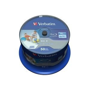 Verbatim, Verbatim -  43812 Leere Blu-Ray Disc BD-R 25 GB 50 Stück(e)