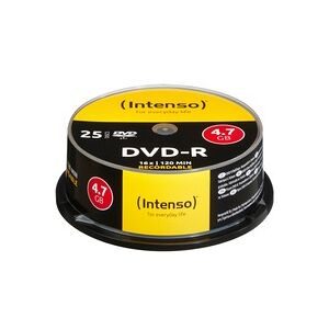 Intenso, INTENSO DVD-R Cake Box 4.7GB 4101154 16X 25 Pcs