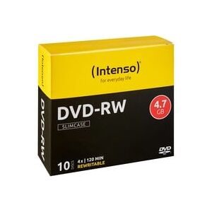 Intenso, INTENSO DVD-RW Slim 4.7GB 4201632 4x 10 Pcs