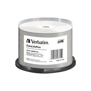 Verbatim, Verbatim -  CD-R 52x DataLifePlus 700 MB 50 Stück(e)