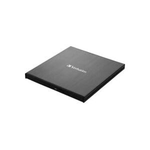 Verbatim, Verbatim Slimline Blu-ray Brenner Extern Retail USB-A (USB 3.2 Gen 1) Schwarz