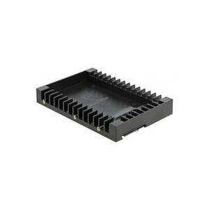DeLock, Delock 3.5? Einbaurahmen für 2.5? SATA Laufwerk schwarz 2.5 Zoll Festplatten-Einbaurahmen