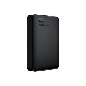 Western Digital, "Western Digital - ""Elements Portable Externe Festplatte 5 TB 2.5"""" Micro-USB B 3.2 Gen 1 (3.1 Gen 1) Schwarz"", 5 TB"