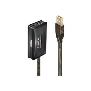LINDY, LINDY USB-Kabel USB 2.0 USB-A Stecker, USB-A Buchse, USB-A Buchse, USB-A Buchse, USB-A Buchse 10.00 m Grau 42635