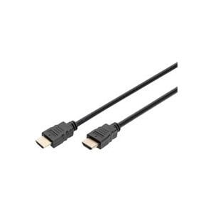 Digitus, Digitus HDMI Anschlusskabel HDMI-A Stecker, HDMI-A Stecker 2.00 m Schwarz DB-330123-020-S 4K UHD, Audio Return Channel