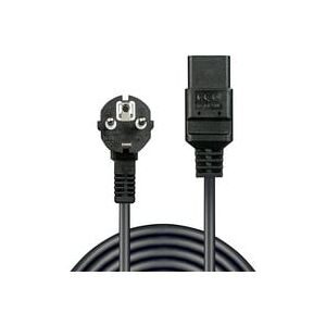 LINDY, LINDY Strom Anschlusskabel [1x Schutzkontakt-Stecker - 1x Kaltgeräte-Stecker 16 A] 2.00 m Mehrfarbig