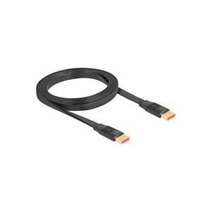undefined, Delock Kabel 8K 60 Hz Flat DisplayPort - DisplayPort, 2 m