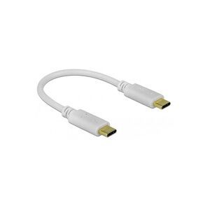 DeLock, Delock USB-C® Kabel USB-C® Stecker, USB-C® Stecker 0.15 m Weiß 85357