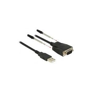 DeLock, Delock USB 2.0 Adapter [1x USB 2.0 Stecker A - 1x RS232-Stecker] 62958 0.45 m