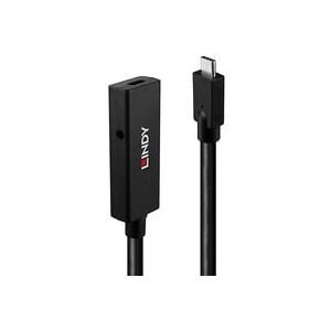LINDY, LINDY - USB Kabel 5 m USB 3.2 Gen 2 (3.1 Gen 2) USB-C, Schwarz, One Size