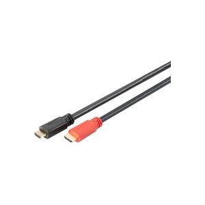 Digitus, Digitus -  aktives HDMI-Anschlusskabel mit Verstärker, Schwarz