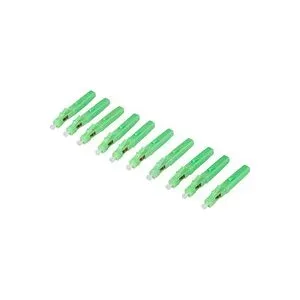 Digitus, DIGITUS Fiber Optic Fast Connector SM LC/APC 10 piece pack - Glasfaser (LWL)