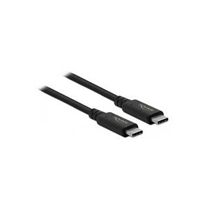 DeLock, Delock USB-C® Kabel USB4® USB-C® Stecker, USB-C® Stecker 2.00 m Schwarz 86980