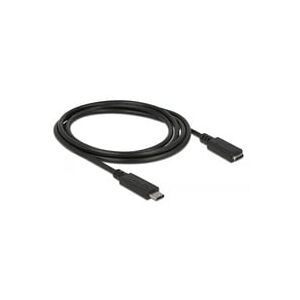 DeLock, Delock USB-Kabel USB 3.2 Gen1 USB-C® Stecker, USB-C® Buchse 1.50 m Schwarz 85534