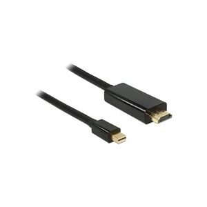 DeLock, DeLock - Kabel Mini-DisplayPort - HDMI Typ A, Schwarz, One Size