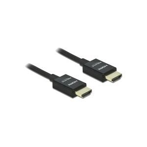 undefined, Delock Kabel 8K 60Hz HDMI - HDMI, 2 m, Schwarz