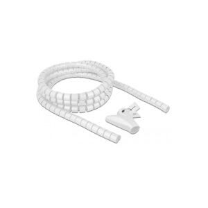 DeLock, Delock Spiralschlauch Polyethylen Weiß (Ø x H) 20 mm x 2.5 m 1 St. 18840