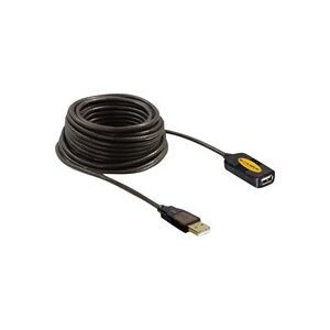 DeLock, Delock USB-Kabel USB 2.0 USB-A Stecker, USB-A Buchse 10.00 m Schwarz 82446