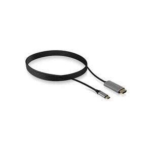 ICY BOX, ICY BOX USB C zu HDMI Kabel, 1,8 m, IB-CB020-C 4K@60 Hz, HDCP 2.2, Aluminium
