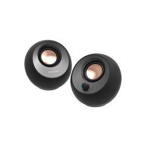 Creative, Creative Pebble V3 2.0 PC-Lautsprecher Bluetooth®, Kabelgebunden, Digital 16 W Schwarz