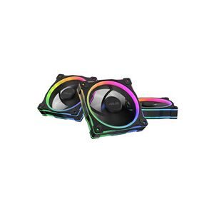 ASUS, Asus PRIME MR120 PC-Gehäuse-Lüfter Schwarz (B x H x T) 120 x 120 x 28 mm inkl. LED-Beleuchtung