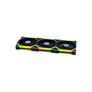 Lian Li, Lian Li Lian Li UNI FAN SL Wireless ARGB PWM Lüfter, 3er-Pack inkl. Controller - Revers PC-Gehäuse-Lüfter Schwarz (B x H
