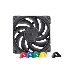 Noctua, Noctua NF-A12X25 PWM chromax.black.swap PC-Gehäuse-Lüfter Schwarz (B x H x T) 120 x 25 x 120 mm