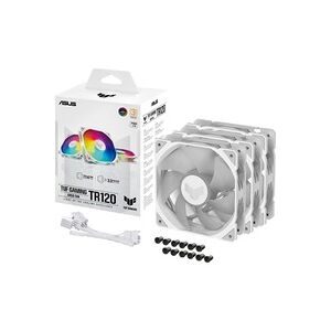 ASUS, Asus TUF GAMING TR120 FAN ARGB WH PC-Gehäuse-Lüfter Weiß (B x H x T) 120 x 120 x 28 mm inkl. LED-Beleuchtung