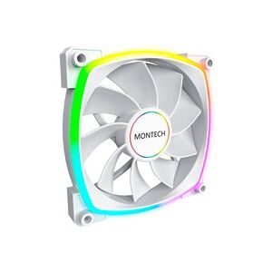 MONTECH, MONTECH Montech RX140 PWM ARGB Reverse Lüfter- 140mm, weiß PC-Gehäuse-Lüfter (B x H x T) 140 x 140 x 25 mm
