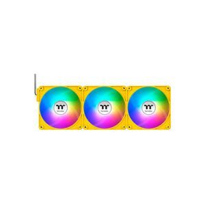 Thermaltake, Thermaltake CT140 EX ARGB Sync PC Cooling Fan Bumblebee 3 Pack PC-Gehäuse-Lüfter Gelb (B x H x T) 140 x 140 x 25 mm