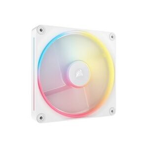 Corsair, Corsair LX140-R RGB iC PC-Gehäuse-Lüfter Weiß (B x H x T) 140 x 140 x 20 mm