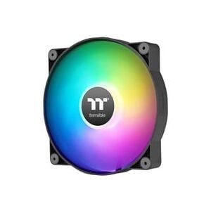Thermaltake, Thermaltake CT200 ARGB Sync PC Cooling Fan Single Pack PC-Gehäuse-Lüfter Schwarz (B x H x T) 200 x 200 x 30 mm inkl.