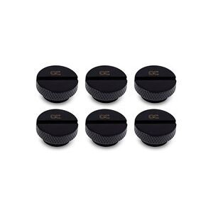Alphacool, Alphacool Eiszapfen Verschlussschraube G1/4, schwarz Wasserkühlung-Fitting