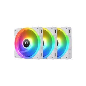 Thermaltake, Thermaltake CL-F161-PL12SW-A PC-Gehäuse-Lüfter Weiß, Transparent, RGB (B x H x T) 120 x 120 x 25 mm inkl.
