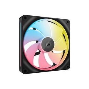 Corsair, Corsair LX140-R RGB iC PC-Gehäuse-Lüfter Schwarz (B x H x T) 140 x 140 x 20 mm