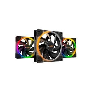 BE QUIET!, BE QUIET! - ! Light Wings | 120mm PWM Triple Pack Computergehäuse Ventilator 12 cm Schwarz 3 Stück(e)