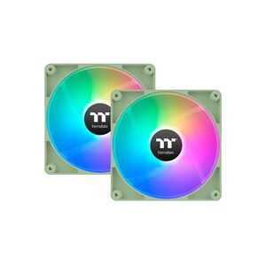 Thermaltake, Thermaltake CT140 ARGB Sync PC Cooling Fan Matcha Green 2 Pack