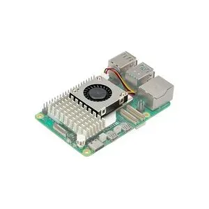 Raspberry Pi®, Raspberry Pi® Raspberry Pi - Kühlkörper - Aluminium Aktiver Lüfter Passend für (Entwicklungskits): Raspberry Pi®