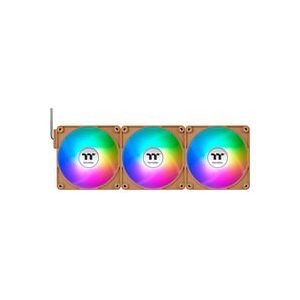 Thermaltake, Thermaltake CT140 EX ARGB Sync PC Cooling Fan Gravel Sand 3 Pack PC-Gehäuse-Lüfter Braun (B x H x T) 140 x 140 x 25 mm