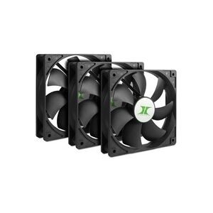 Inter-Tech, Inter-Tech 88887289 PC-Gehäuse-Lüfter Schwarz (B x H x T) 120 x 25 x 120 mm