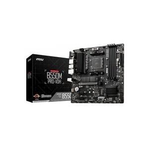 MSI, MSI B550M PRO-VDH Mainboard Sockel (PC) AMD® AM4 Formfaktor (Details) Micro-ATX Mainboard-Chipsatz AMD® B550
