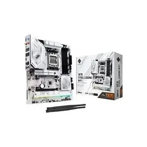 ASRock, ASRock X870 Steel Legend WiFi Mainboard Sockel (PC) AMD® AM5 Formfaktor (Details) ATX